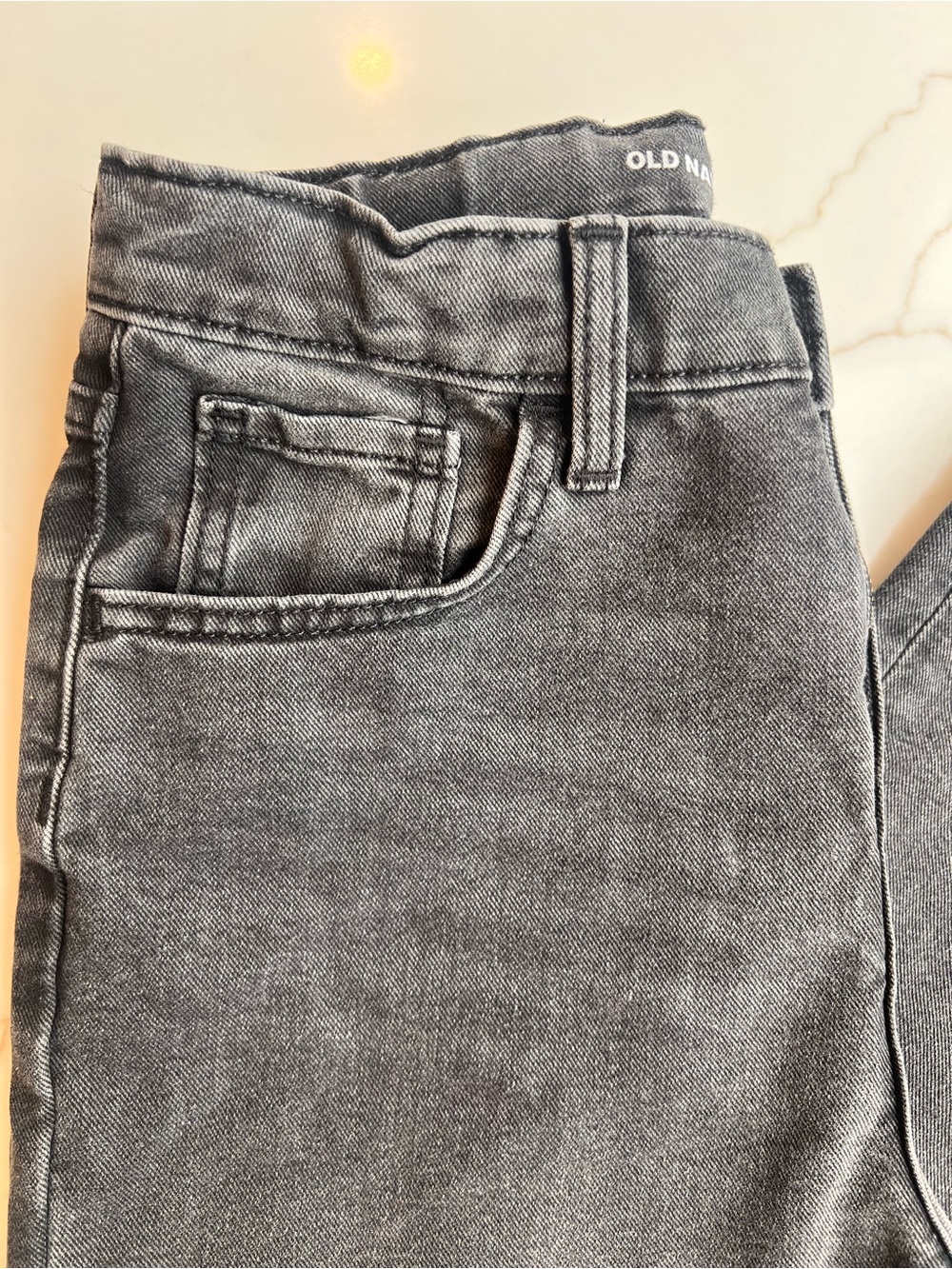 Old Navy Girls Sz 14 Wide Leg Jeans - Picture 2 of 6